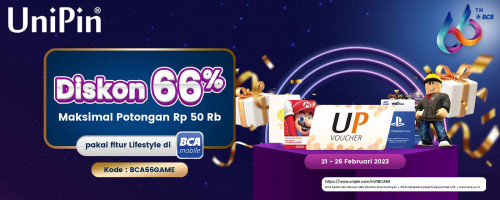 HUT BCA 66 Bersama UniPin